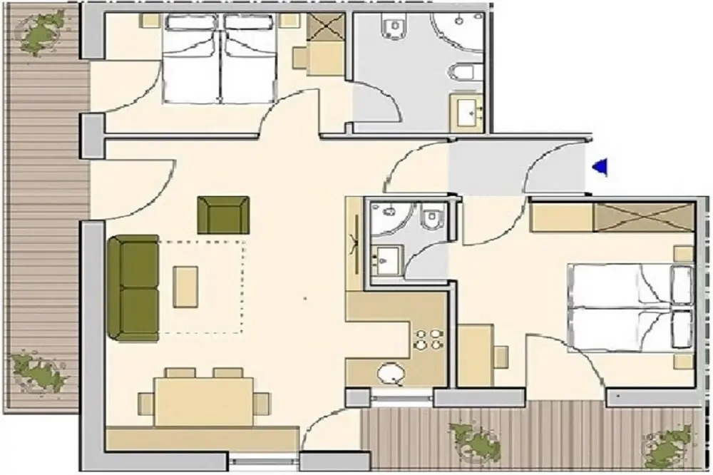 Holiday Residence Mesenhaus — 4-Star Luxury Hotel in Rio Di Pusteria, Italy