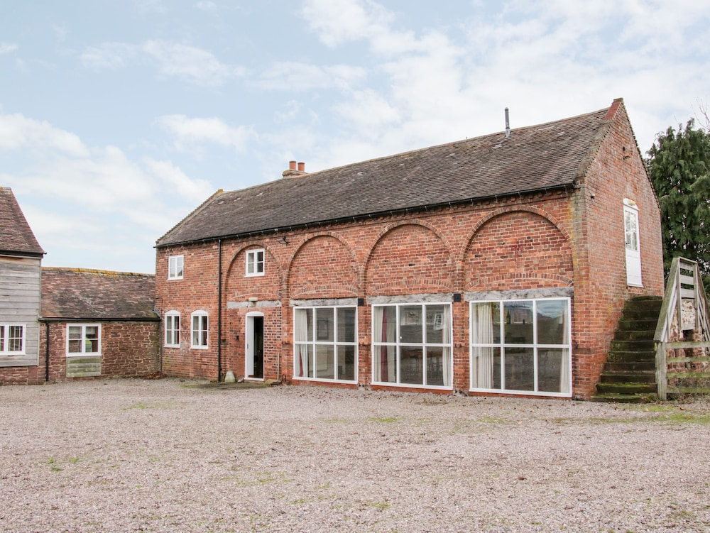 Stockbatch Granary at Pitchford Estate in Shrewsbury, United Kingdom