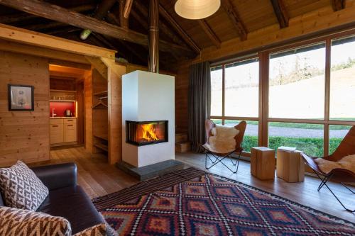 Berghütte Blockhaus in Trodena, Italy