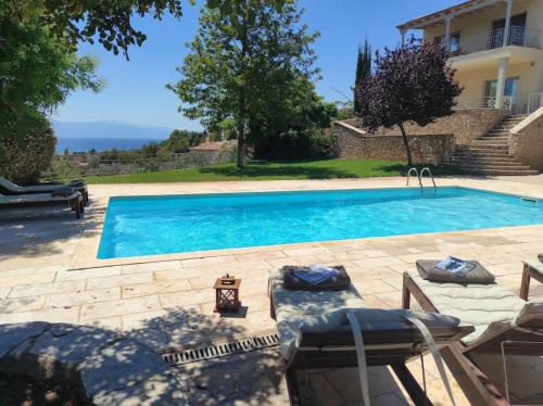 Stellar Villa Private Pool Sea View — 4-Star Luxury Hotel in Porto Cheli, Greece