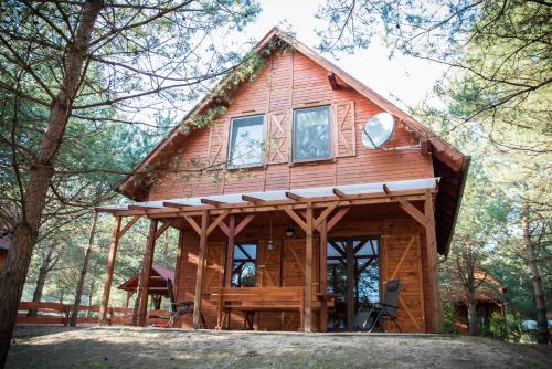 Domki W Borach - carbon neutral hotel in Zblewo