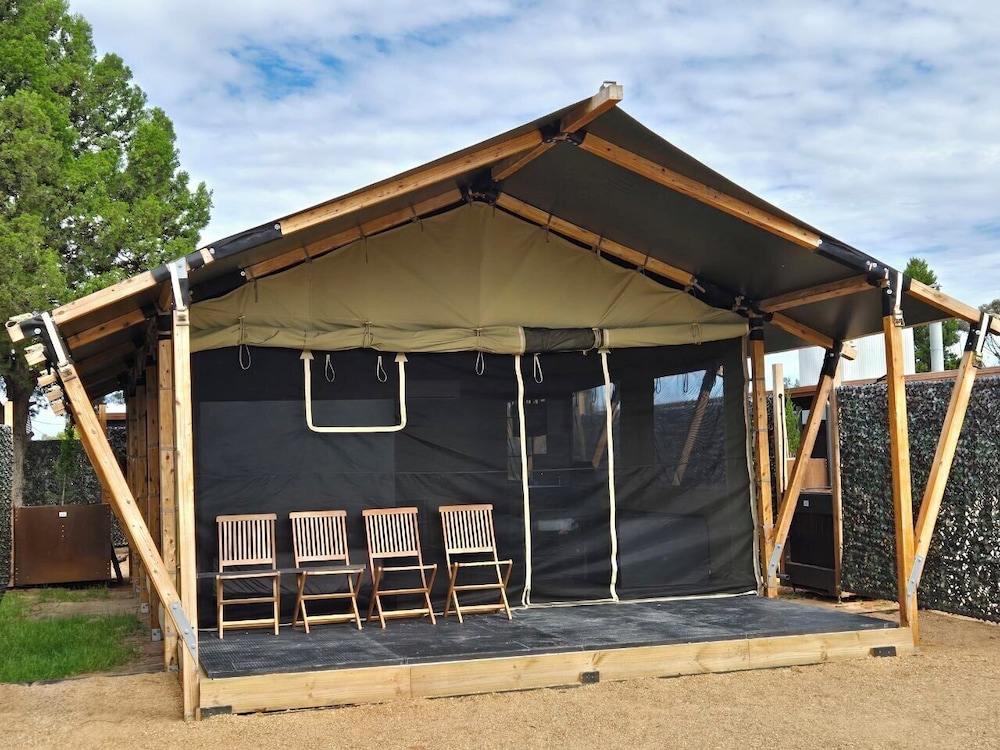 Kangaroo Lake C & C Park in Kerang, Australia