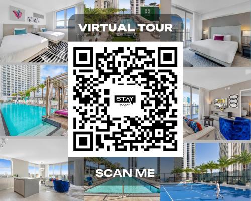 Hyde Beach House Stunning 2bd 2ba Apt Ocean & Intercostal views — 4-Star Luxury Hotel in Hollywood, United States