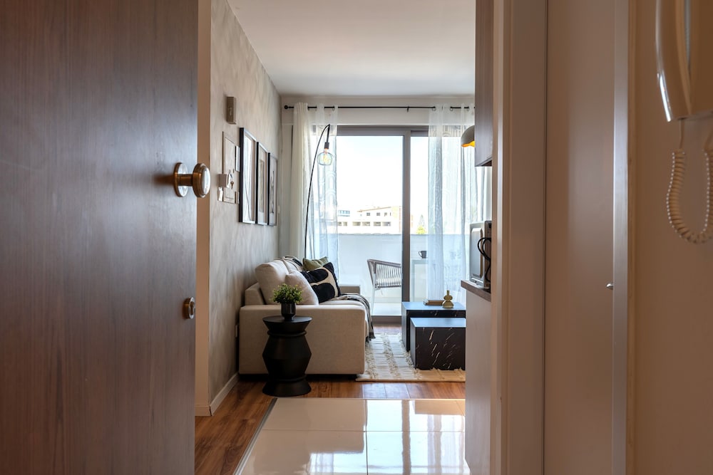 Interior entrance