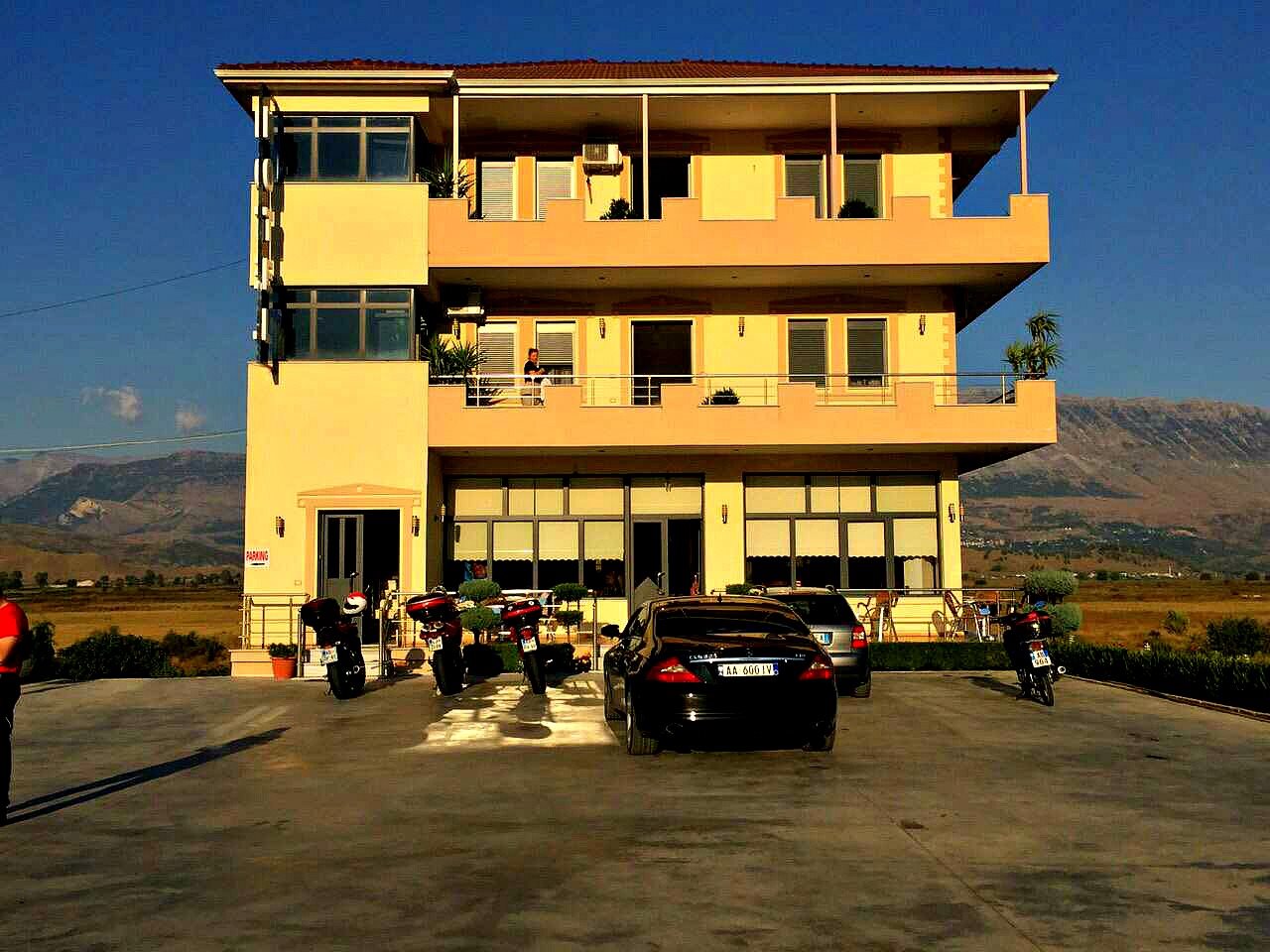 Selfo in Gjirokaster, Albania