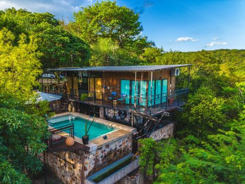 Petra Lago in San Bernardino, Paraguay