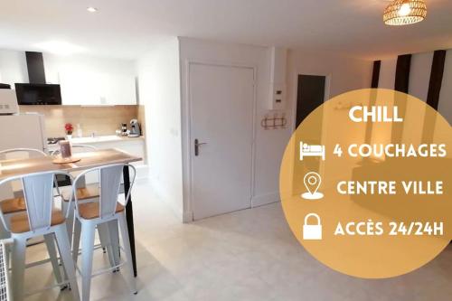 Chill 4 Pers Boite A Cle 24 Sur 7 Netflix Wifi — Joinville