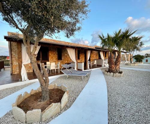 Dammusi cala croce in Lampedusa, Italy