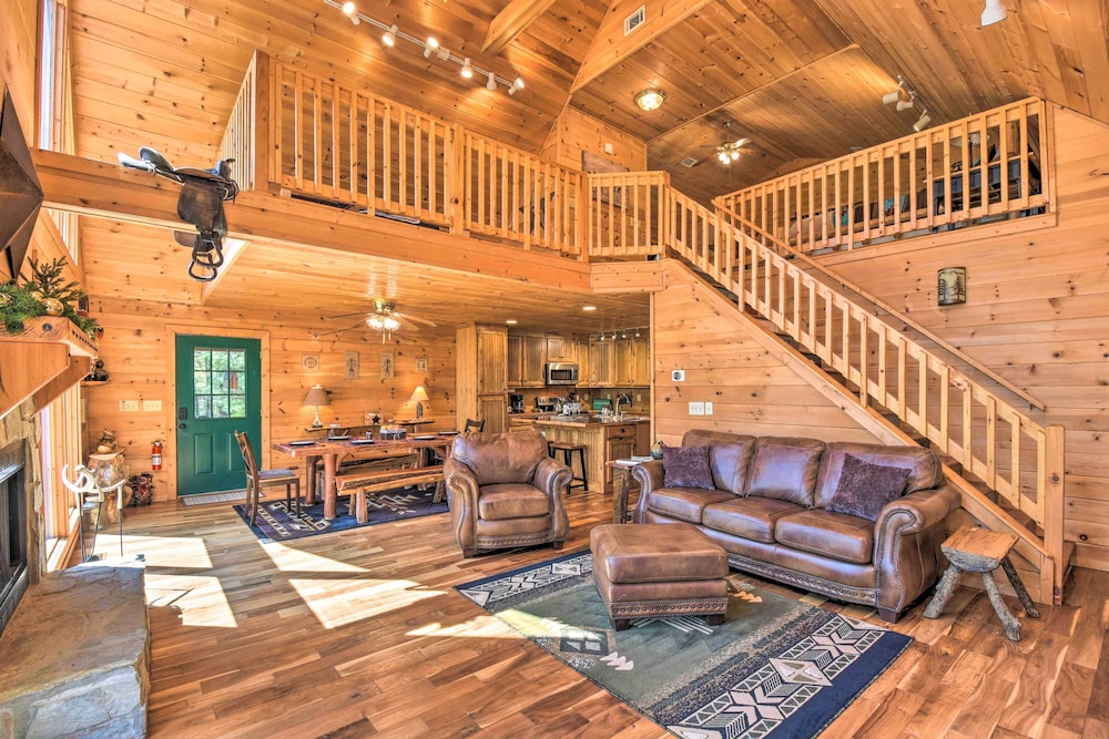Dreamy Ellijay Resort Cabin with Game Room And Decks - photo 3