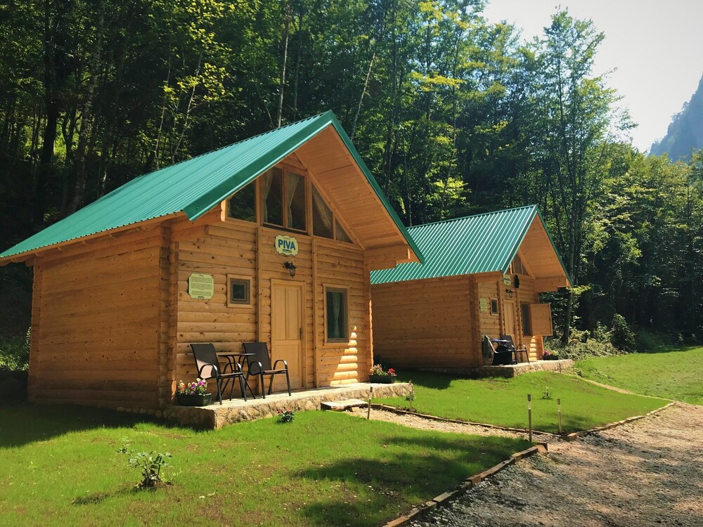 Waterfall Rafting Center in Pluzine, Montenegro