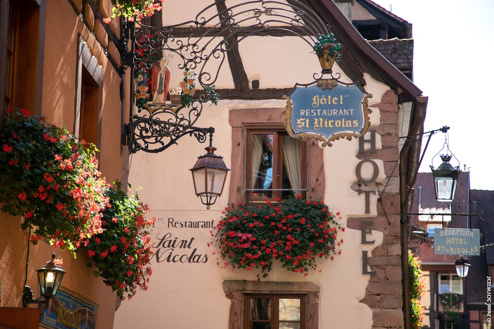 Hotel Restaurant Saint Nicolas in Riquewihr, France
