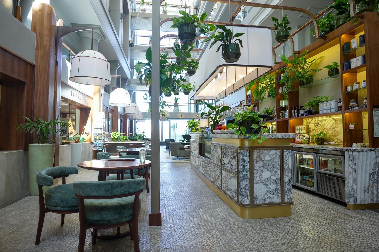 Waveside Cafe and seating