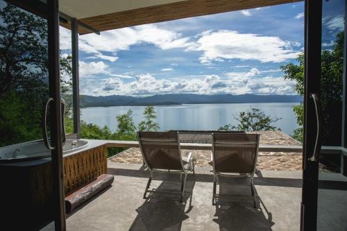 Thawsi Lake Hill in Kanchanaburi, Thailand