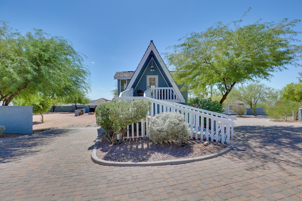 A frame w Patio & Mtn Views: Arizona Retreat