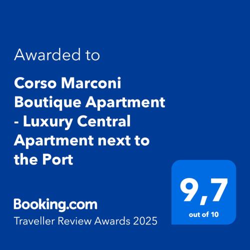 Corso Marconi Boutique Apartment Luxury Central Apartment Next To the Port — 4-Star Luxury Hotel in Civitavecchia, Italy