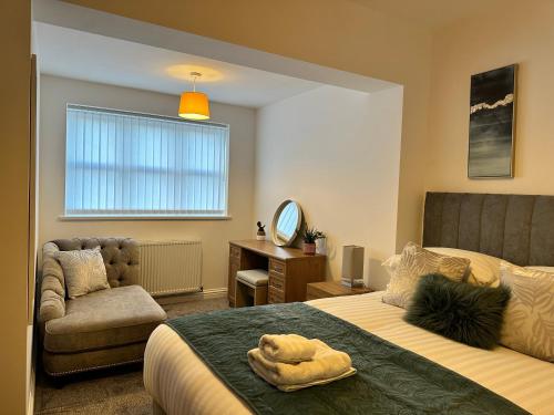 Belsay 4 bedroom bungalow with loft conversion — 4-Star Luxury Hotel in Peterlee, United Kingdom