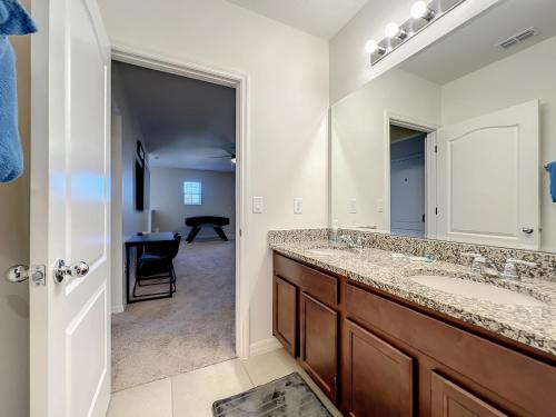 Solterra Resort Davenport FL Clubhouse Area 7 Bedroom 6 Bath Home with Private Pool Spa Lazy River 20 min from Disney - photo 63