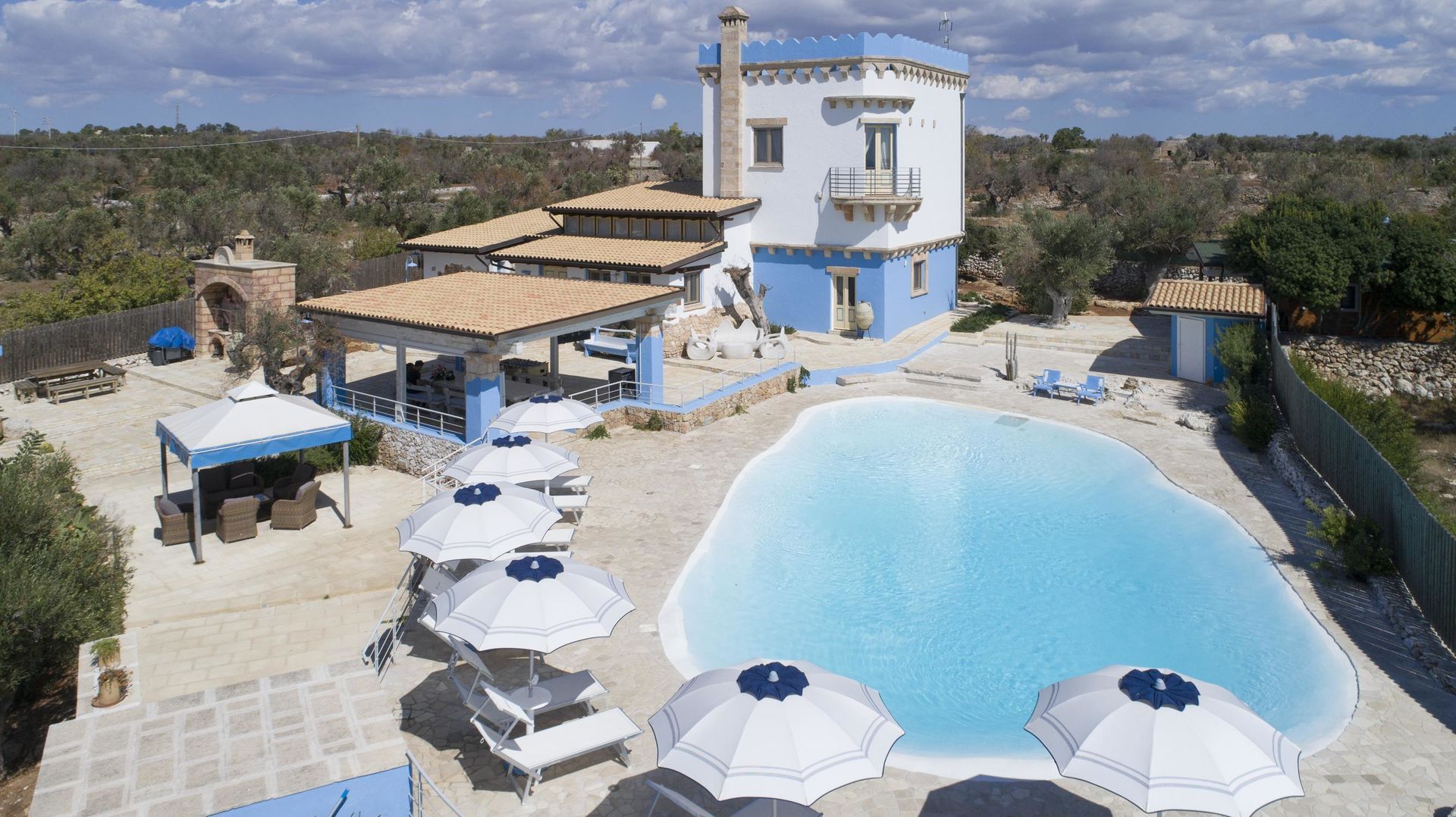 Villa Emilia — 4-Star Luxury Hotel in Alliste, Italy