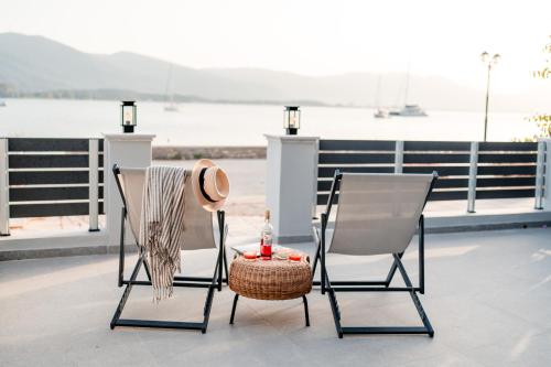 Beachfront apartment at Neorio Beach — 4-Star Luxury Hotel in Poros, Greece
