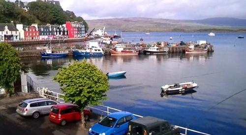 Harbourside in Tobermory, United Kingdom