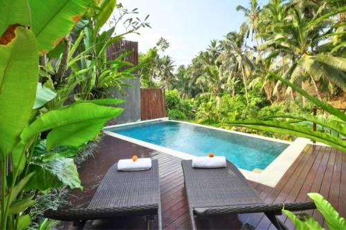 Romance Forest view 2 BR Private Pool Villa — 4-Star Luxury Hotel in Ubud, Indonesia