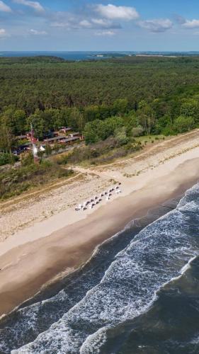 Strandkoje in Koserow, Germany