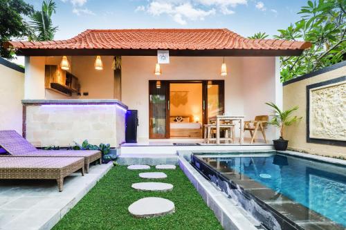 Fairy House 1BDR Pool Kitchen Nature — 4-Star Luxury Hotel in Ubud, Indonesia