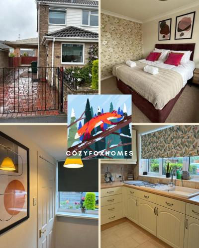 Tennyson House Cul De Sac 3 Bedroom House for Families Business Travellers Contractors Free Parking & Wifi Nice Garden fully furnished — 4-Star Luxury Hotel in Royal Wootton Bassett, United Kingdom