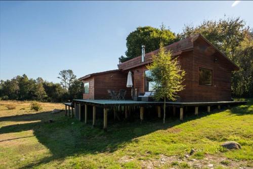 Villarrica Cabin 2BR with Fireplace and terrace — 4-Star Luxury Hotel in Villarrica, Chile