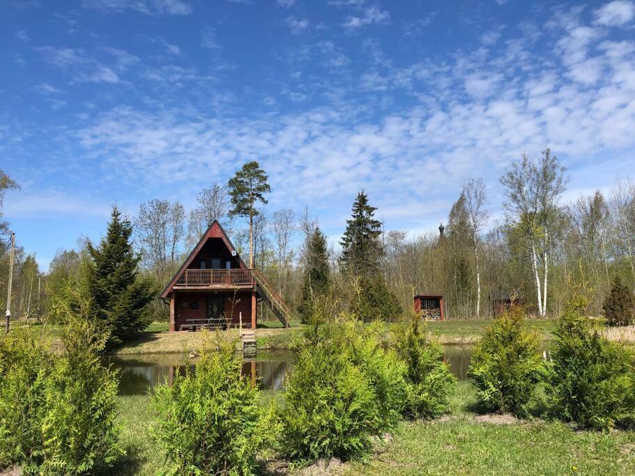Holidayhouse with sauna and pond Leesoja puhkemaja in Unknown City, Estonia