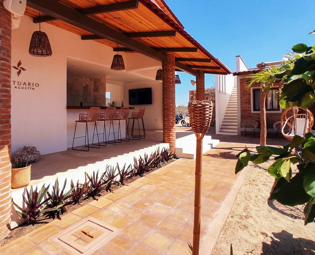 Santuario San Agustín in Santa Maria Huatulco, Mexico
