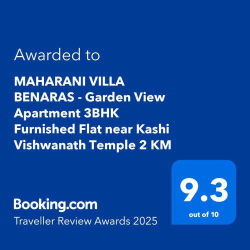 Maharani Villa Benaras Garden View Apartment 2Bhk Furnished Flat Near Kashi Vishwanath Temple 2 Km — 4-Star Luxury Hotel in Varanasi, India