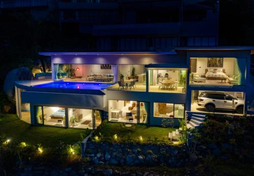 Iconic 5BR Panoramic Seaview Authentic Boho Villa — 4-Star Luxury Hotel in Koh Samui, Thailand