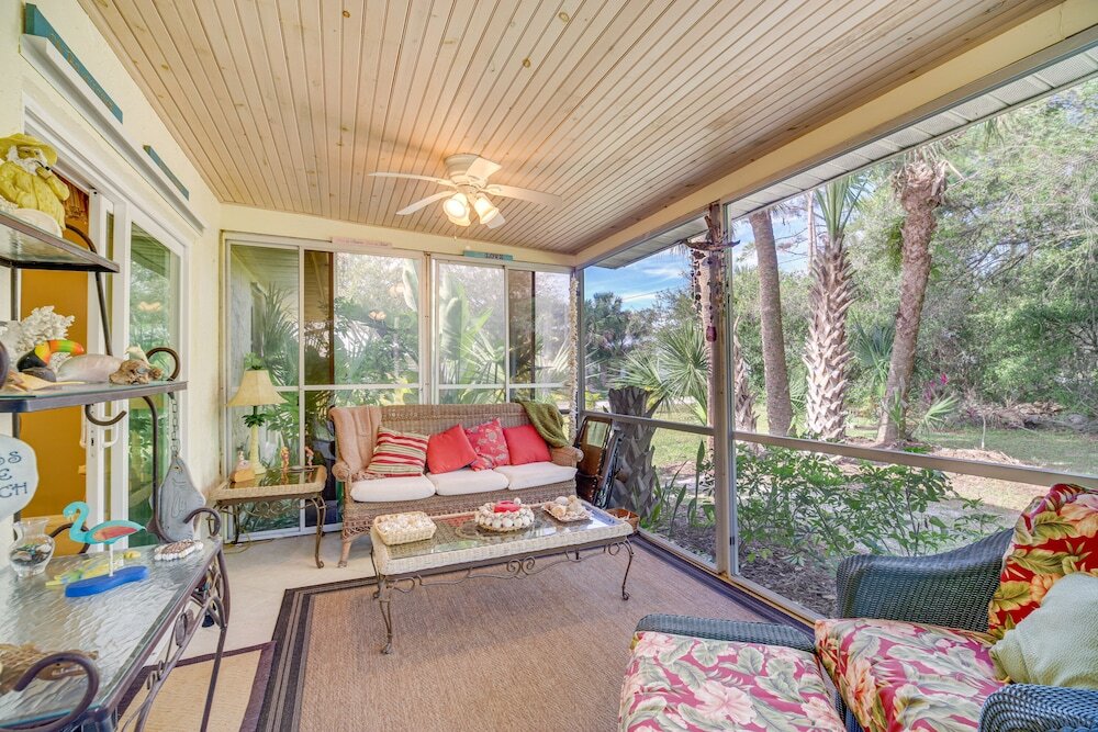 Sebastian Home W Screened Lanai 8 Mi To Beach 19640149 — Sebastian