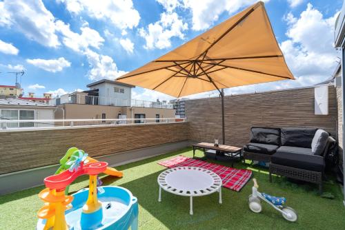 KR family terrace — 4-Star Luxury Hotel in Tokyo, Japan