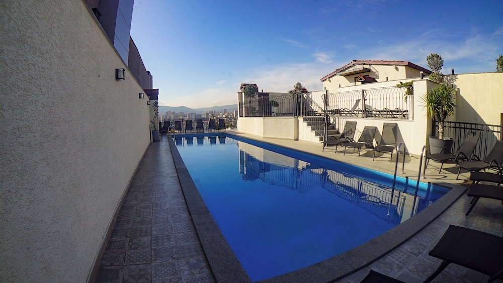 Rooftop pool