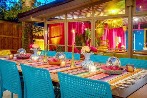Maximalist IG Worthy Bachelorette Vibes with Virtue Saltwater Pool and Poolhouse