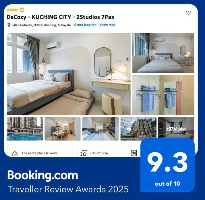 Decozy Kuching City 2Studios 7Pax — 4-Star Luxury Hotel in Kuching, Malaysia