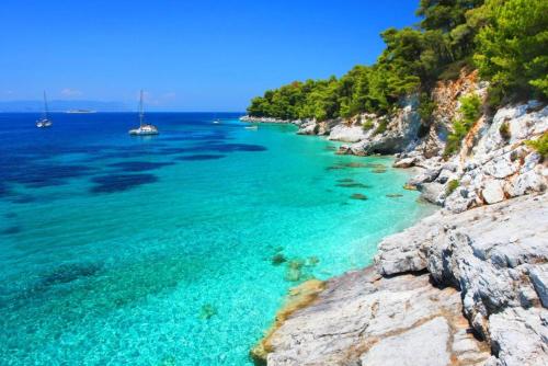 Villa Ourania Large Private Pool Sea Views A C Wifi 1491 — 4-Star Luxury Hotel in Skopelos, Greece