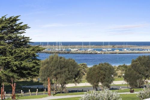 Balconies at the Butter Factory in Apollo Bay, Australia