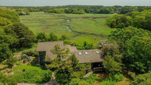 Breathtaking Sunset Views Over Marsh — Wellfleet