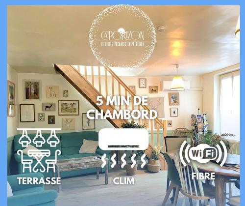 Caporizon Le Coffre Fort Le Clos de Chambord — hotel in Saint-Claude-De-Diray