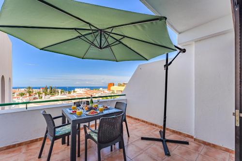 Heated Pool Costa Adeje in front of a beach in Adeje, Spain