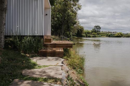 Refugio Com Lago Privativo No Vale Dos Vinhedos — Garibaldi