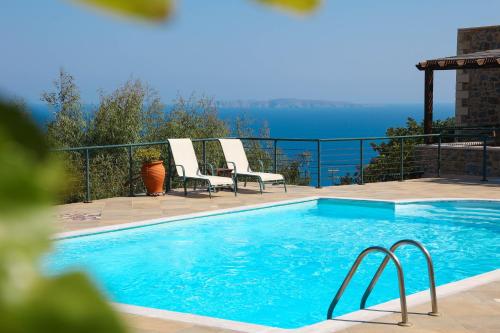 Roussa Village in Sitia, Greece