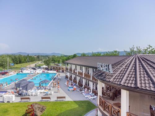 Praha in Solotvyno, Ukraine