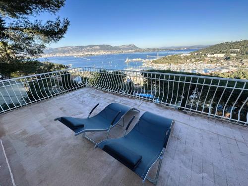 Haut de villa pleine vue mer — Ollioules — photo 2