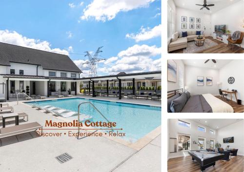 Modern Magnolia Cottage Pool and Gym Access — 4-Star Luxury Hotel in Magnolia, United States