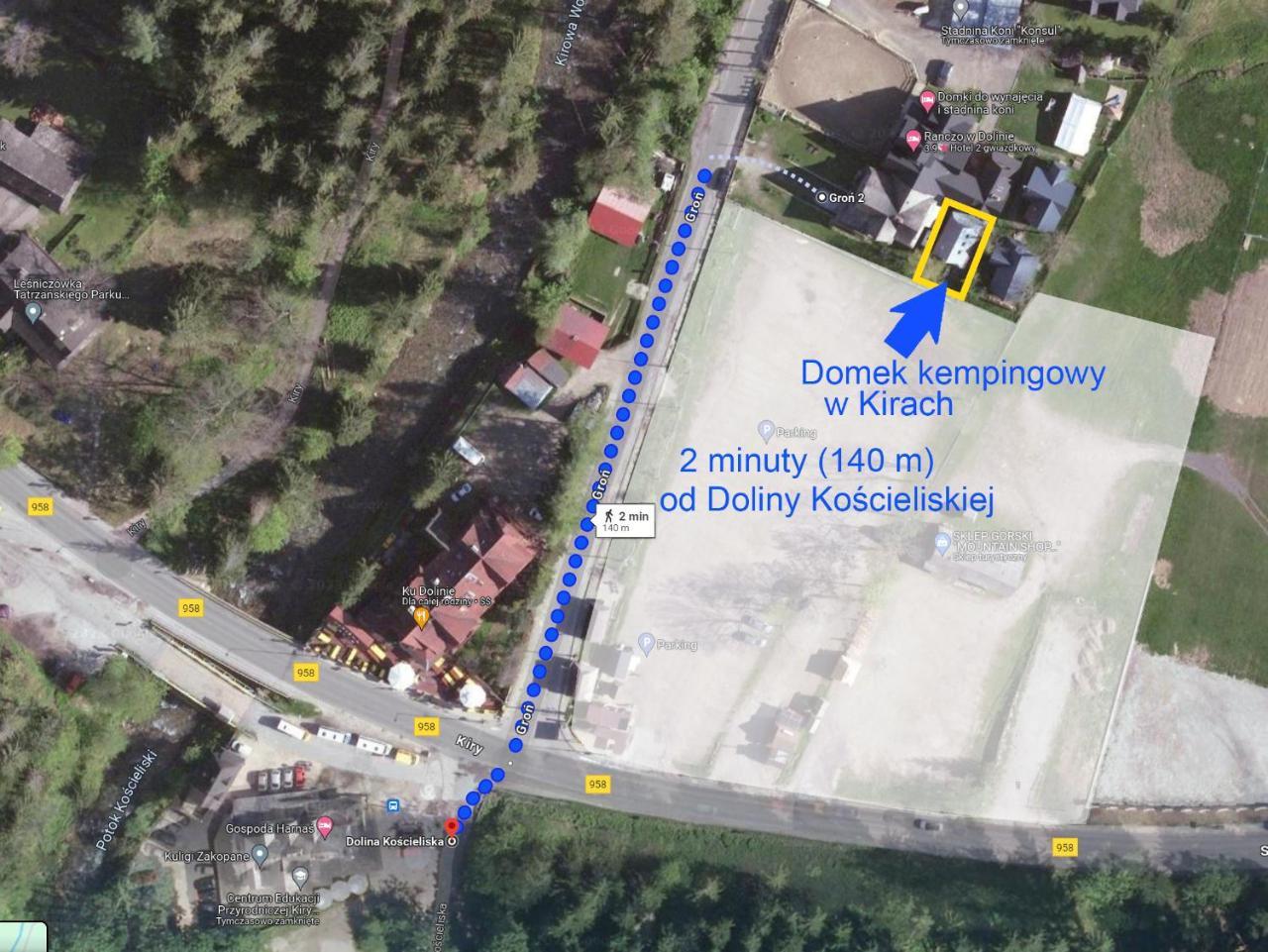 Domek Kempingowy W Kirach in Koscielisko, Poland