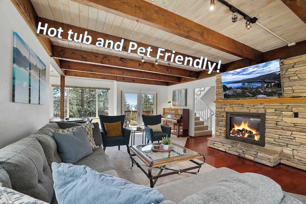 Hall Court Manor Hot Tub Pet Friendly Pool Table — South Lake Tahoe